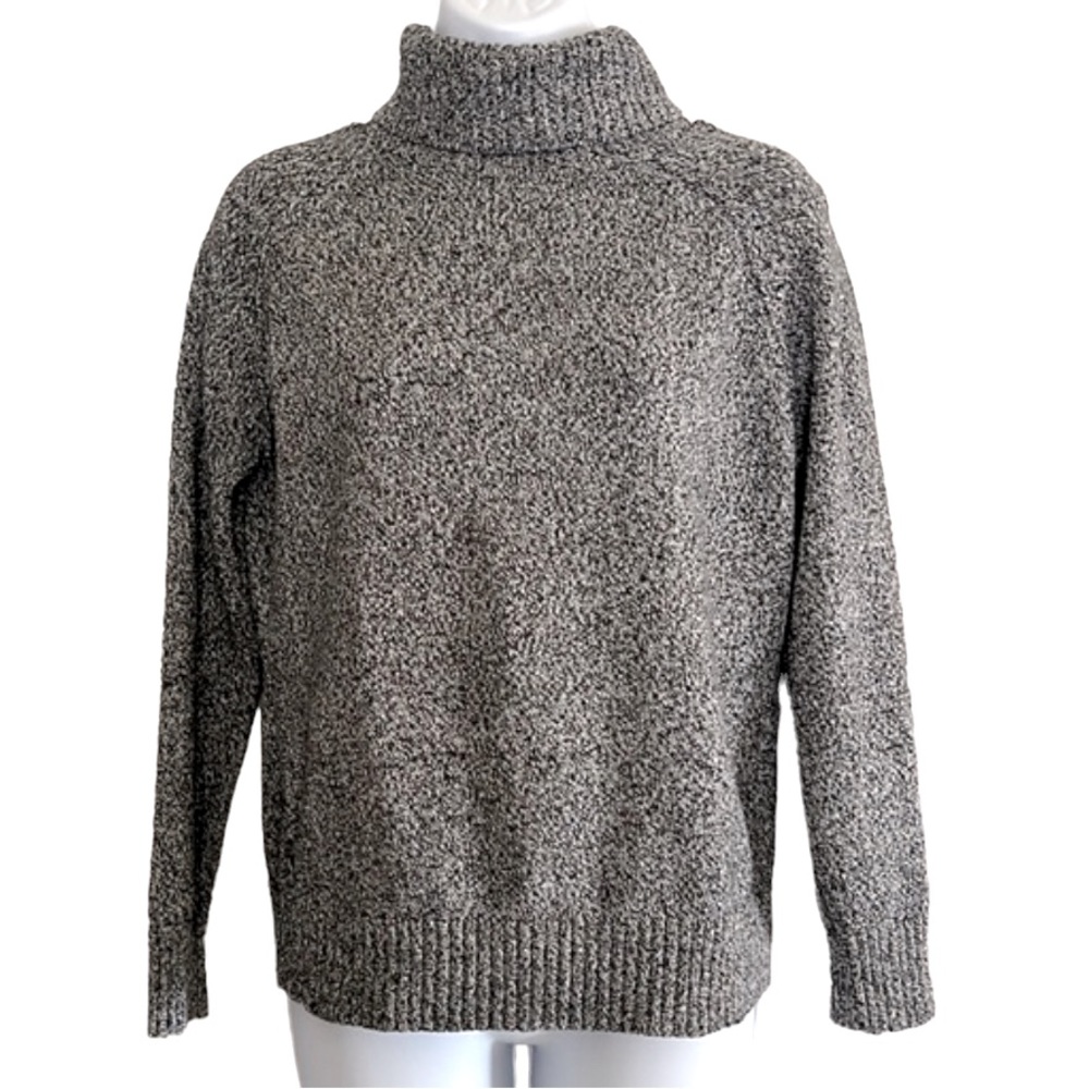 Karen Scott Cotton Turtleneck Sweater-Size S